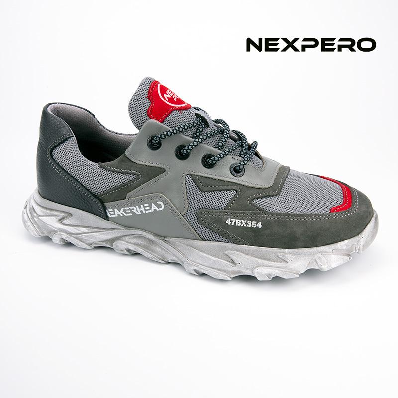 Кроссовки мужские серые Nexpero