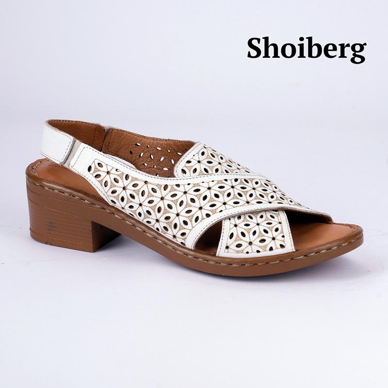 Босоножки белые Shoiberg