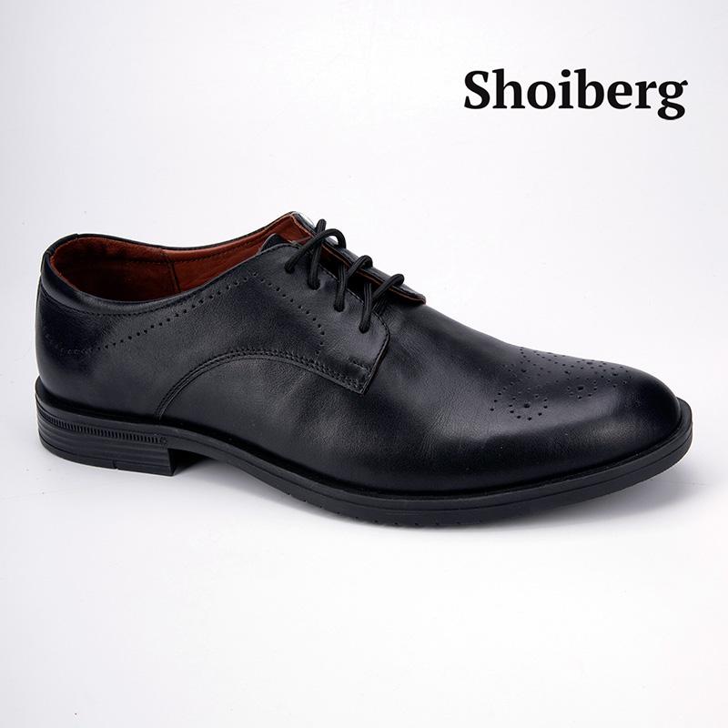 Туфли мужские черные Shoiberg