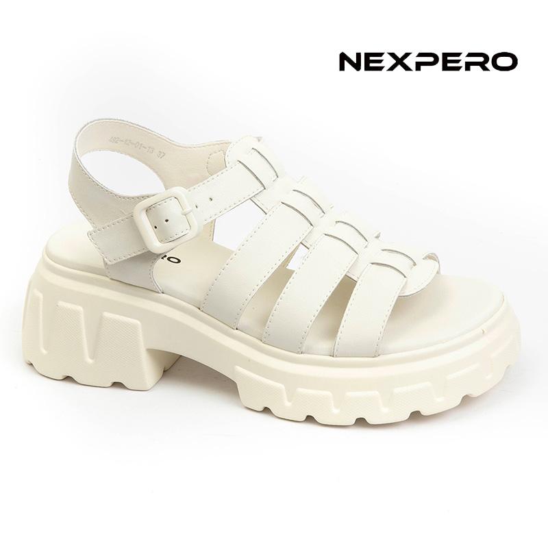 Сандалии женские белые  Nexpero