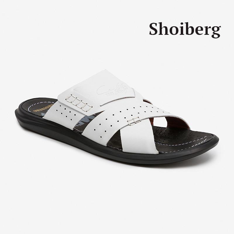 Сабо мужские белые Shoiberg