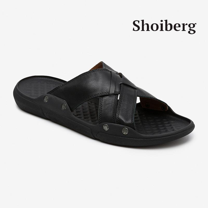 Сабо мужские черные Shoiberg