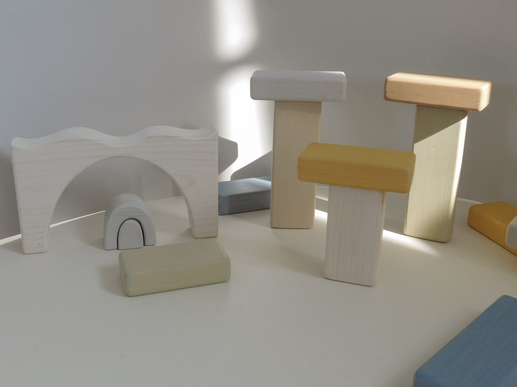 Wooden Blocks Wild Forest x24шт