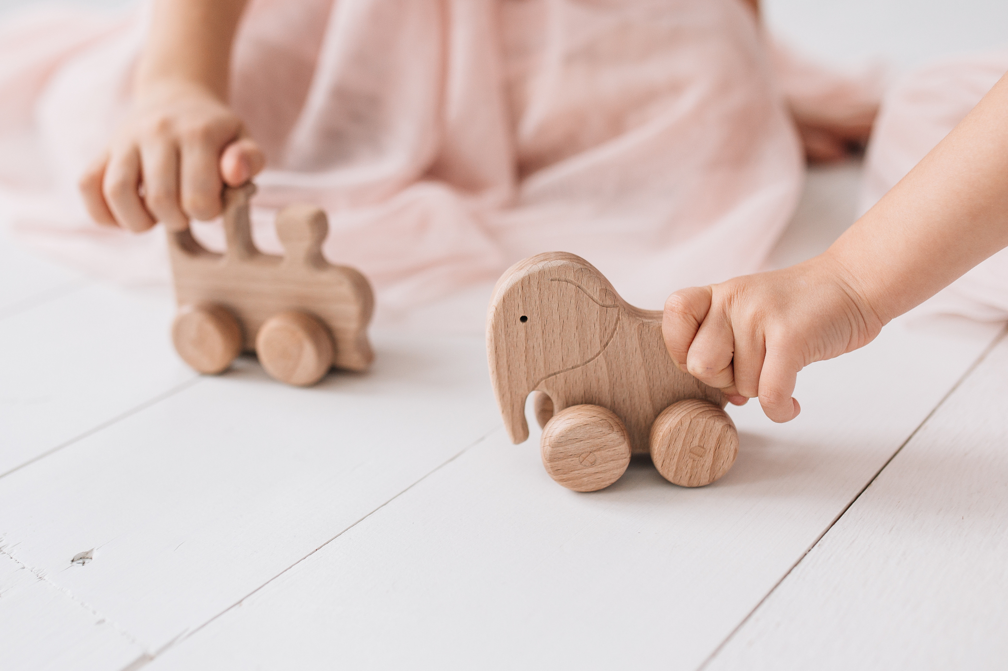 Pull Toy Train