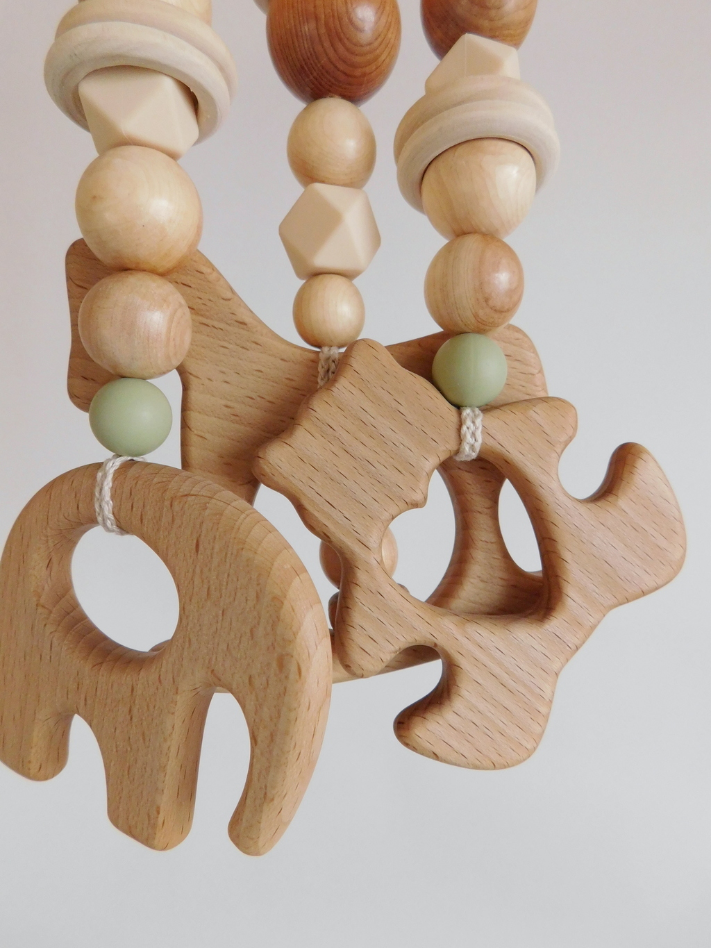 Gym Toys (teethers + rattle)