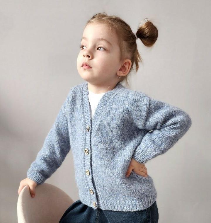 Описание - Детский кардиган "Air cardi"