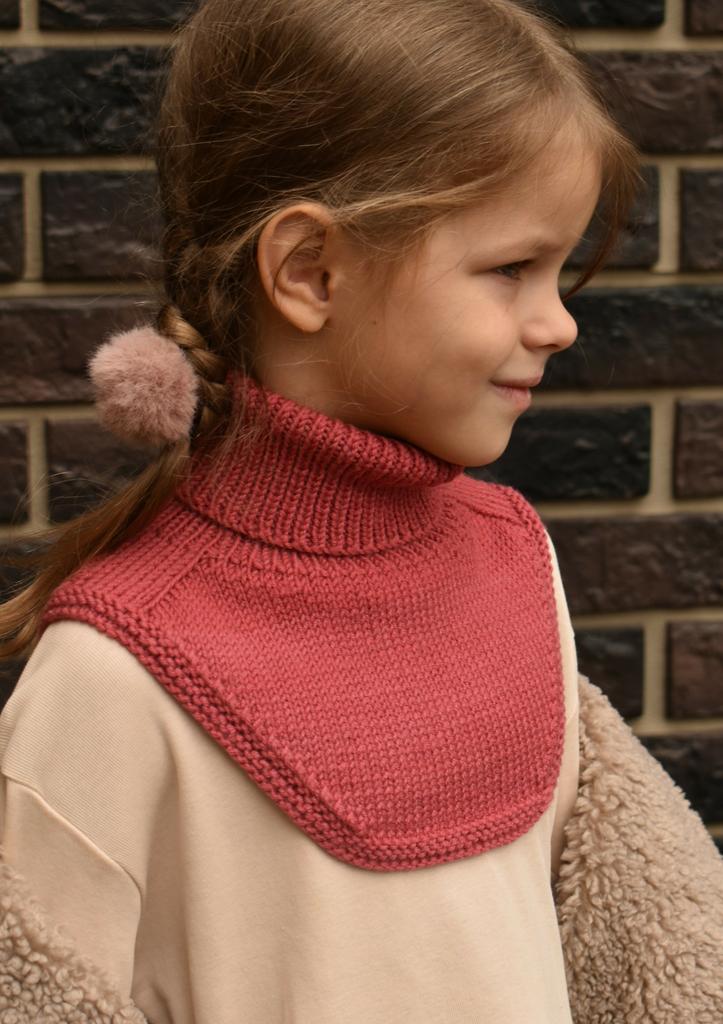 Описание - Детская манишка "Basic collar"