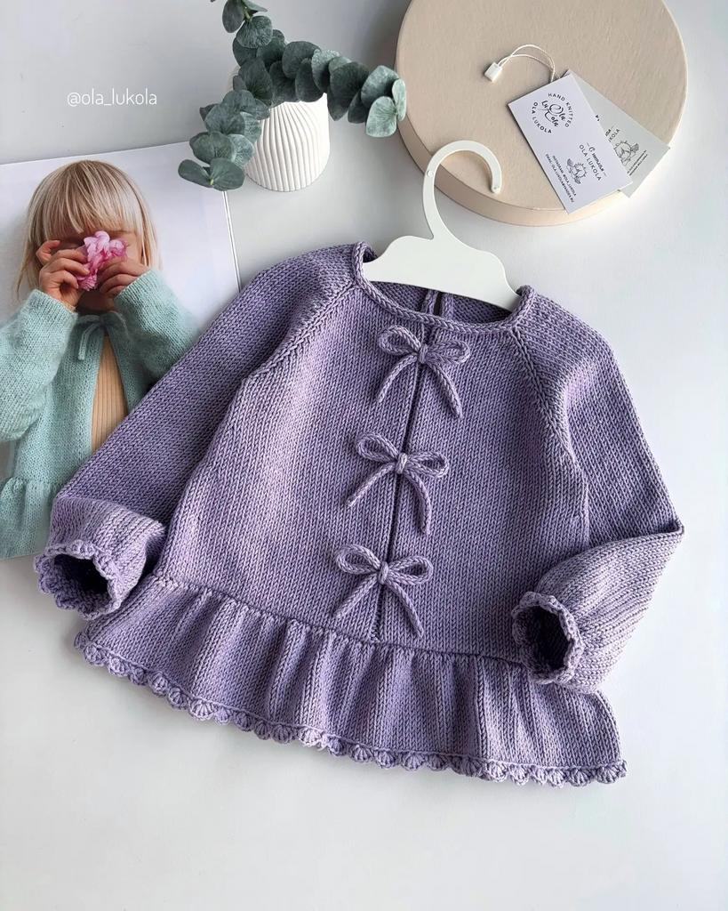 Описание - Детская блуза "Николь"