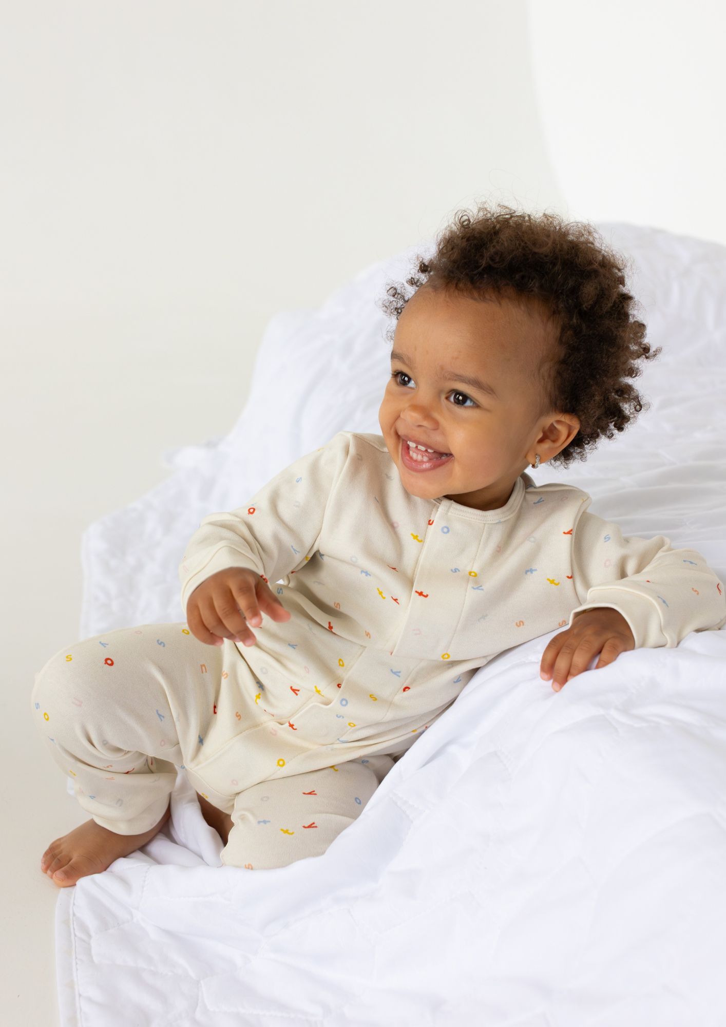 Слип c манжетами Baby Letters