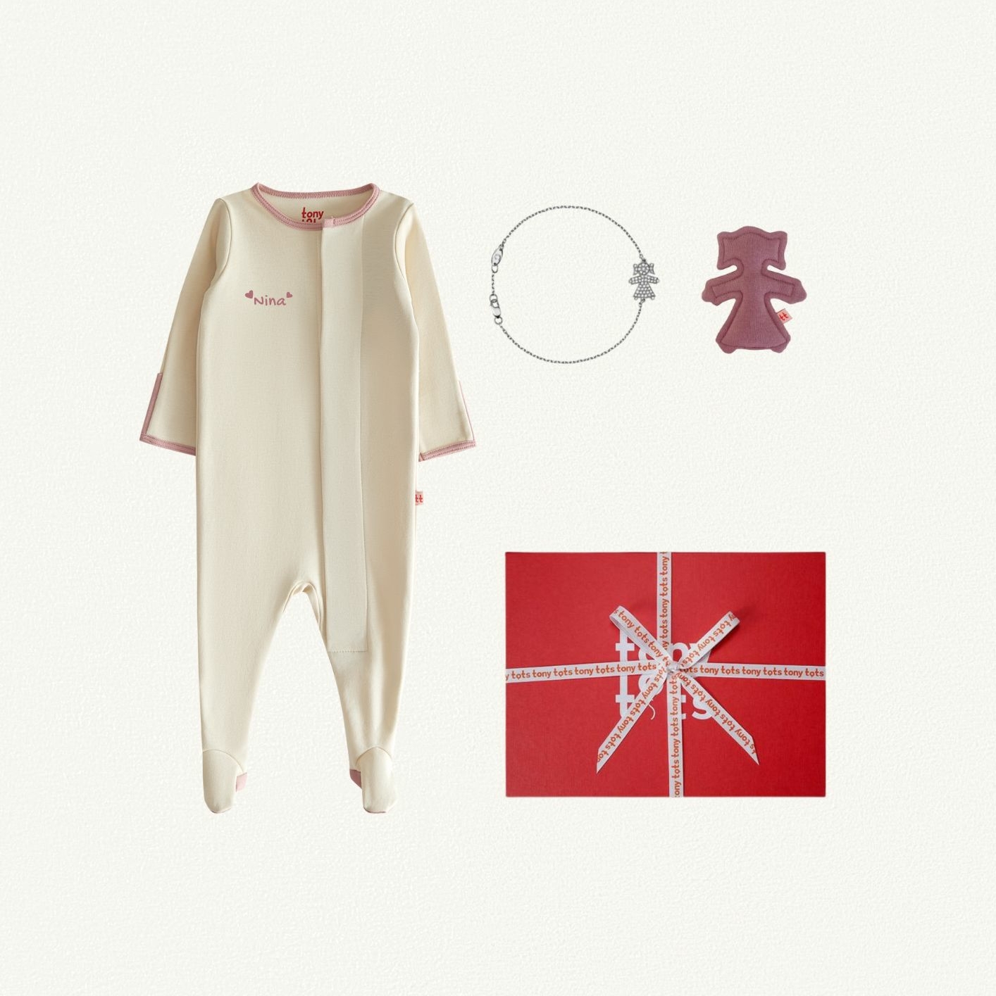 Подарочный набор GEOMA х Tony Tots SILVER for Girl