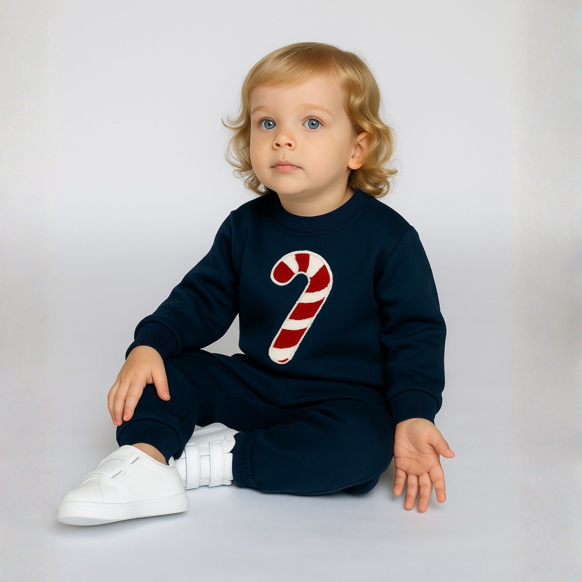 Костюм из футера Candy Cane