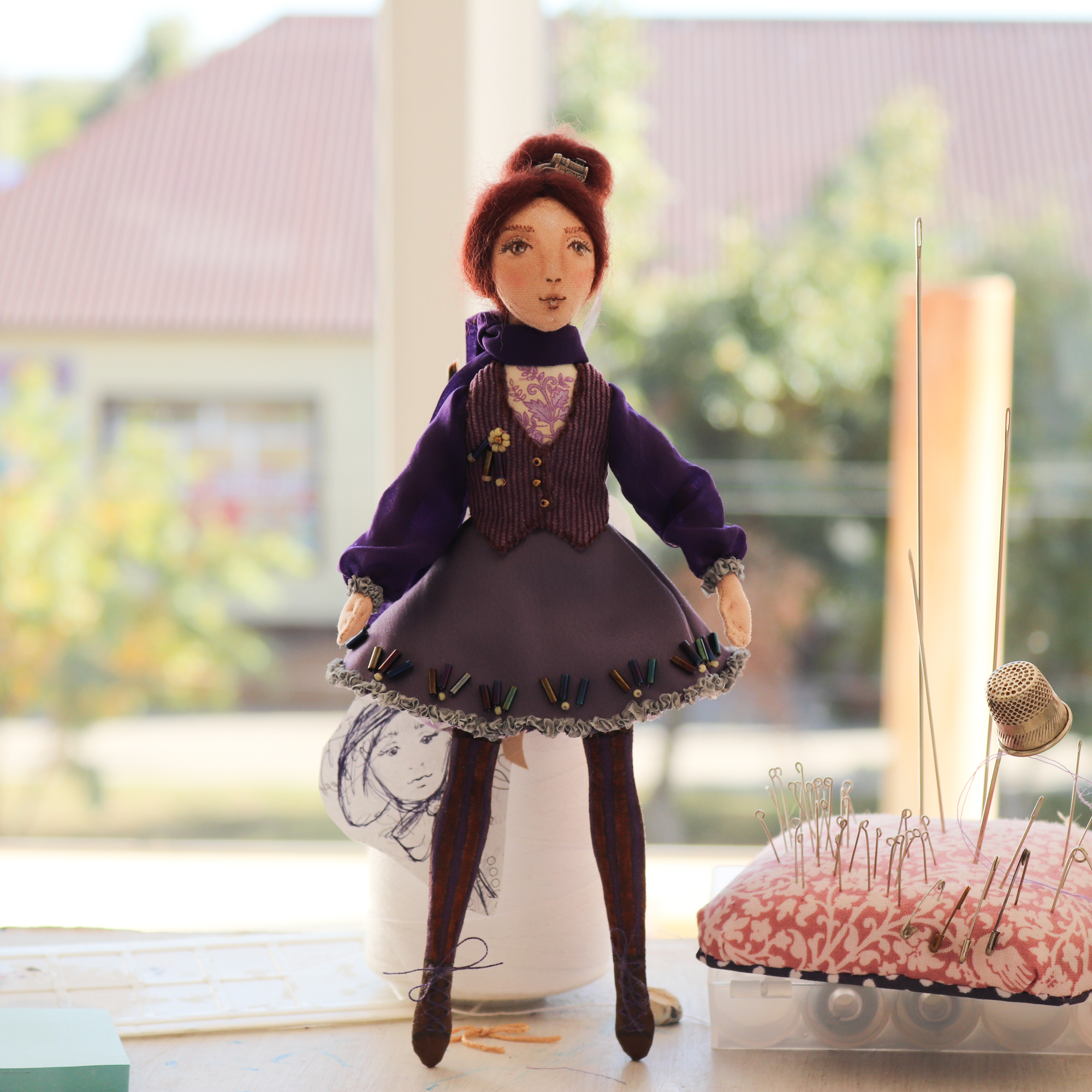 Нэлли. Авторская кукла.