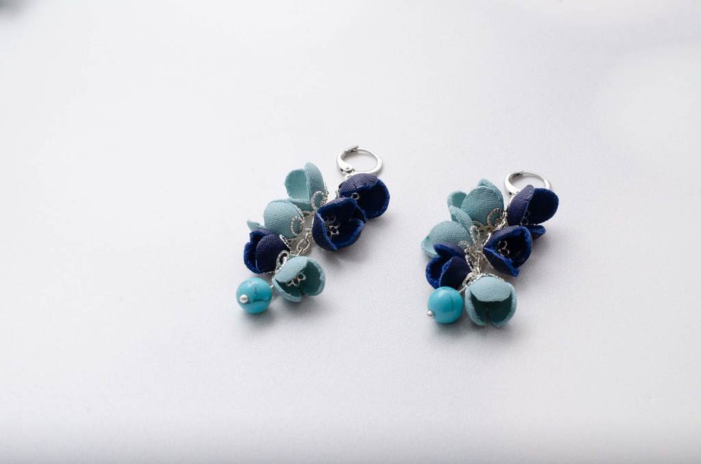 Серьги-грозди SO-E21G8