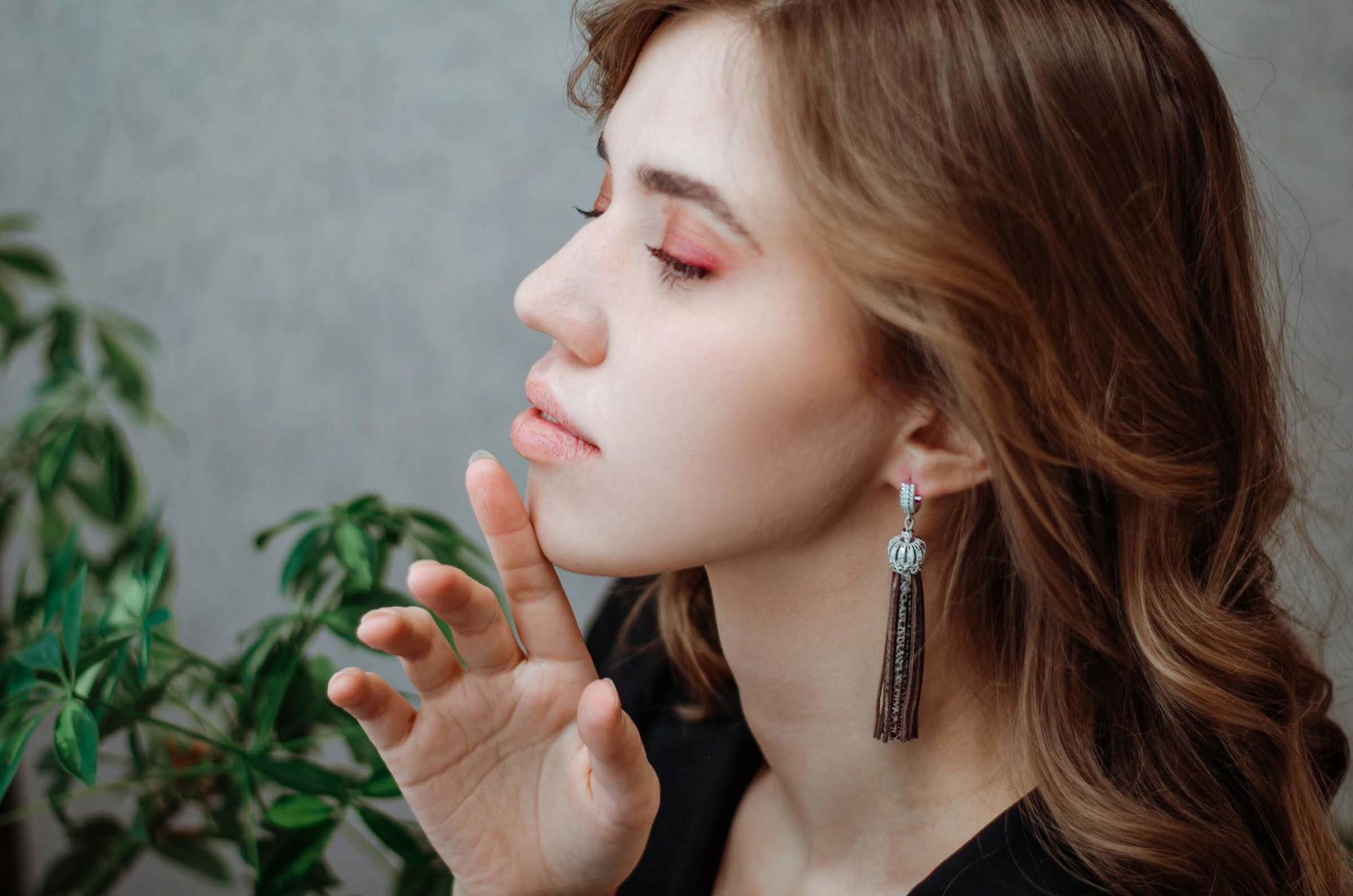 Серьги-кисти SO-E21T1