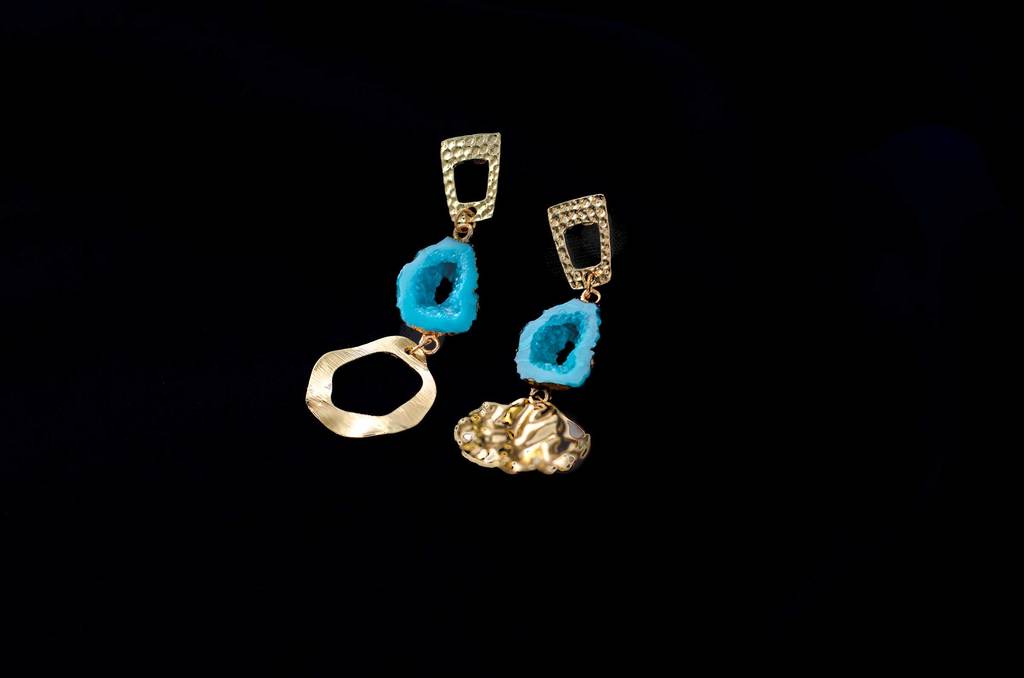 Серьги крупные E21B10