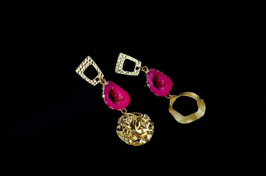 Серьги крупные E21B11