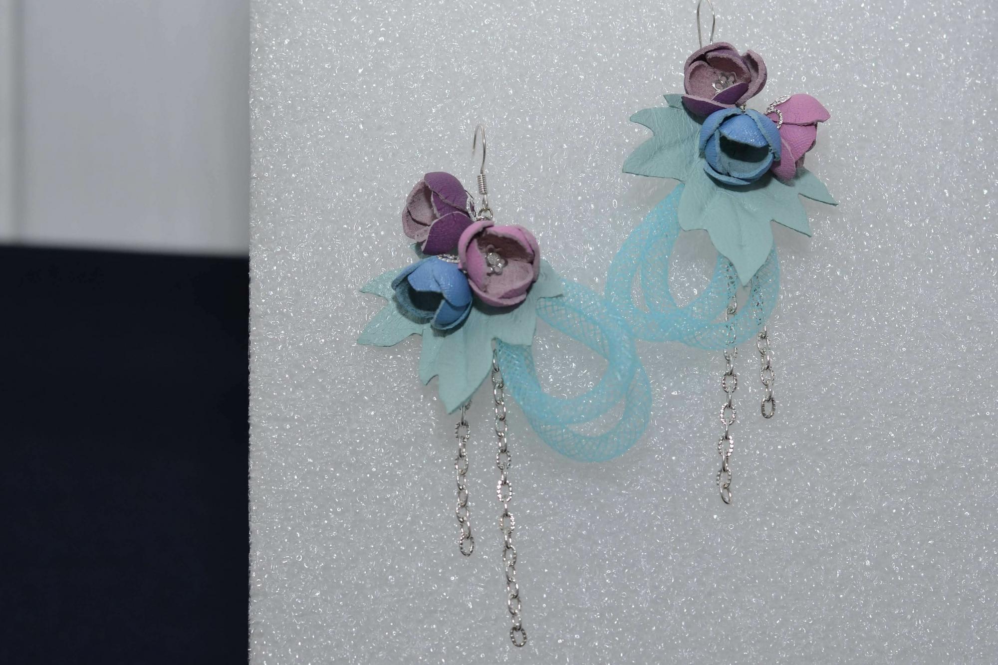 Серьги крупные E21B15