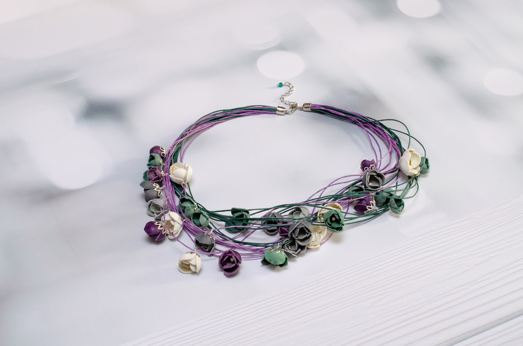 Цветочные бусы SO-N21FB1