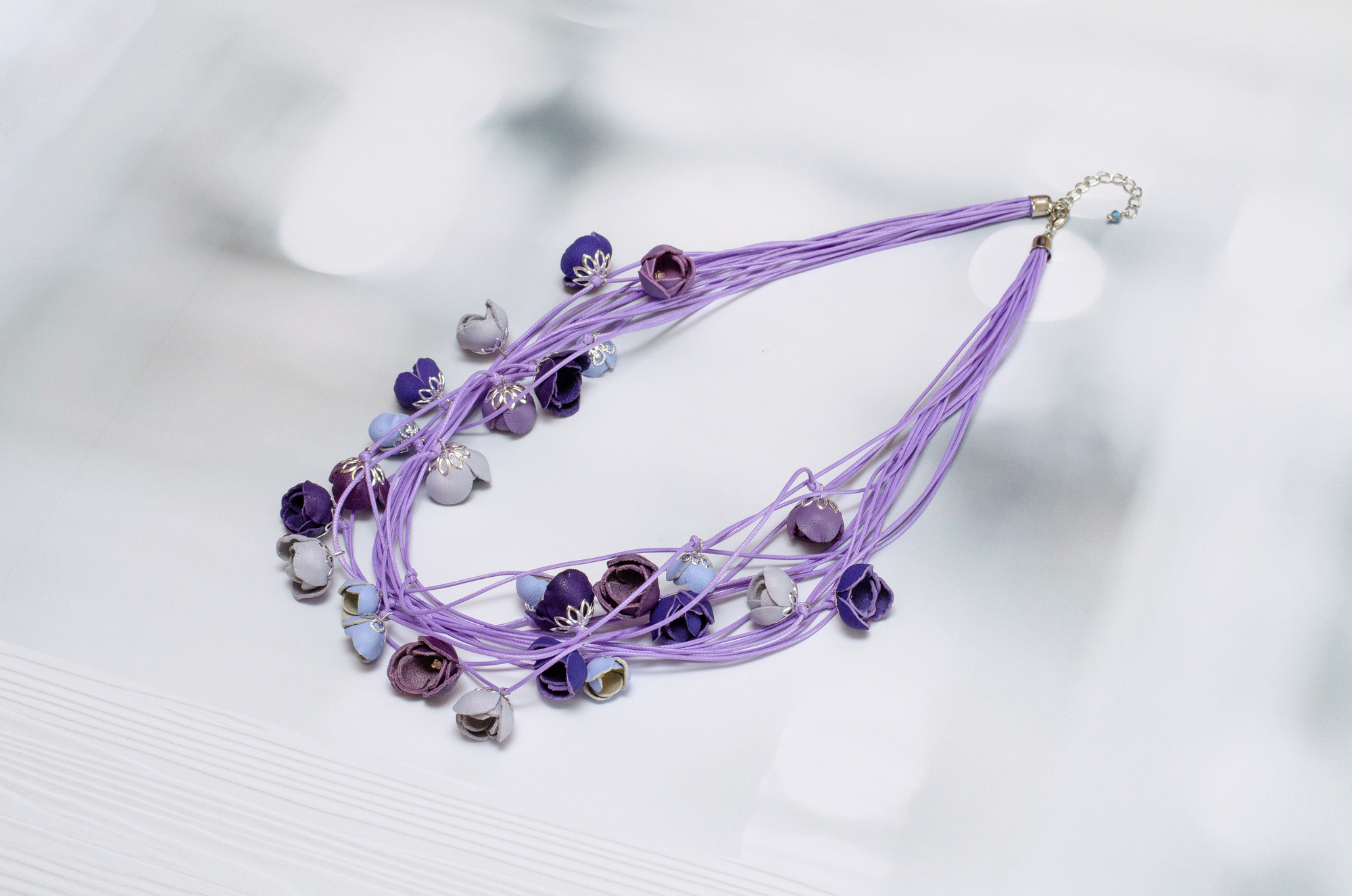 Цветочные бусы N21FB3