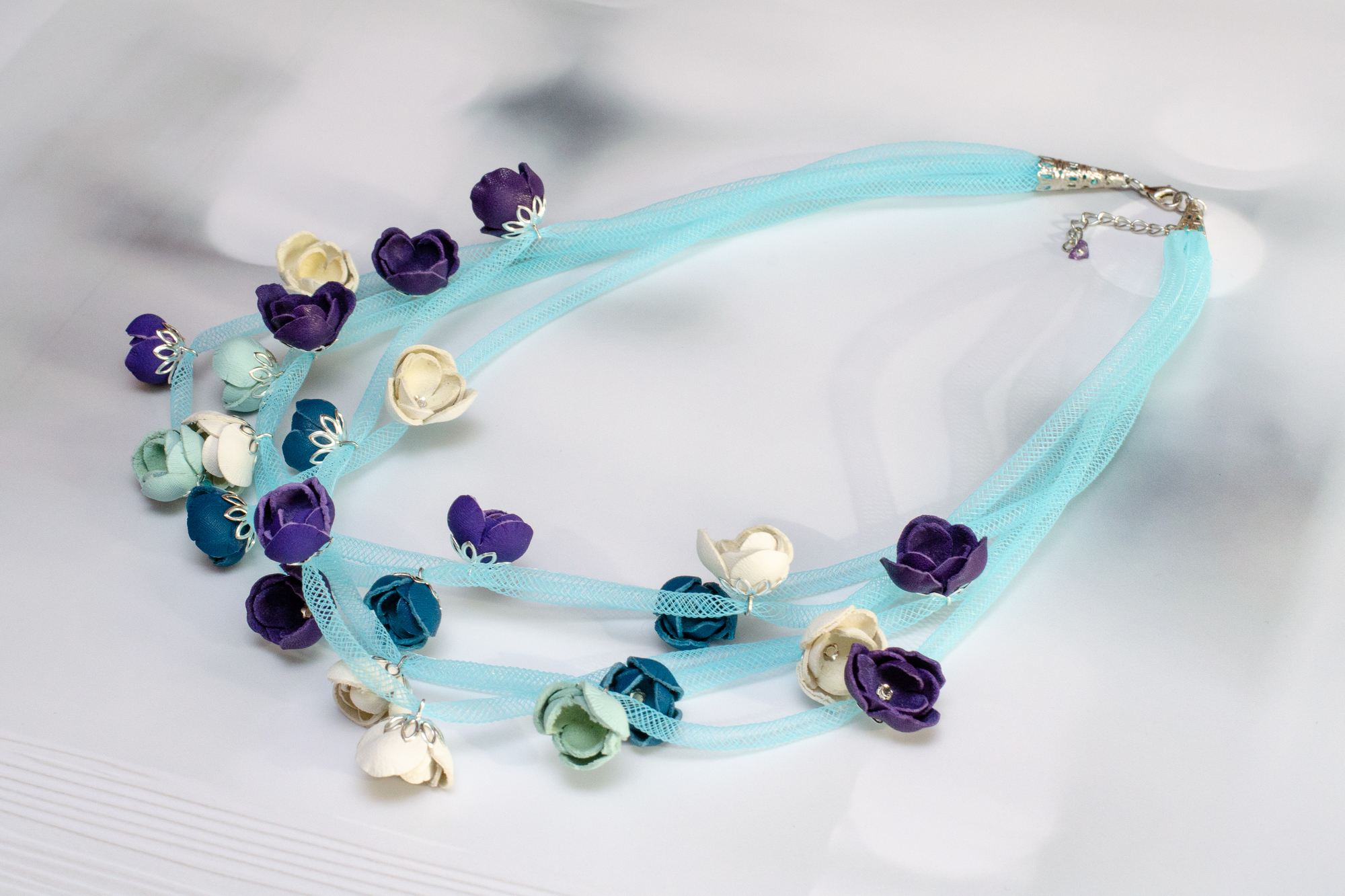 Цветочные бусы SO-N21FB4