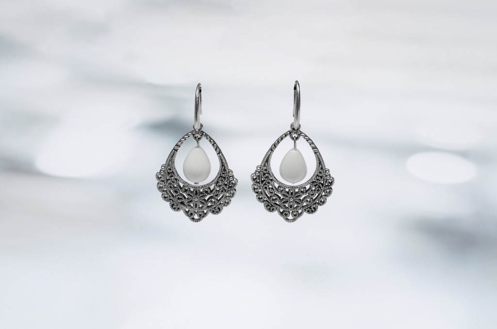 Серьги крупные E21B24