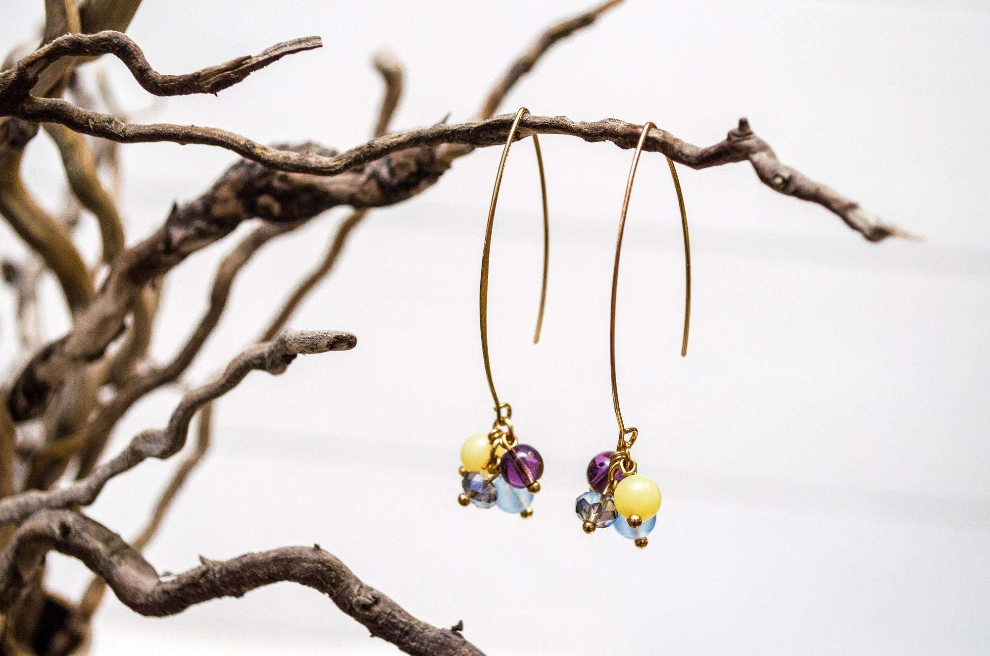 Серьги петли E23H1