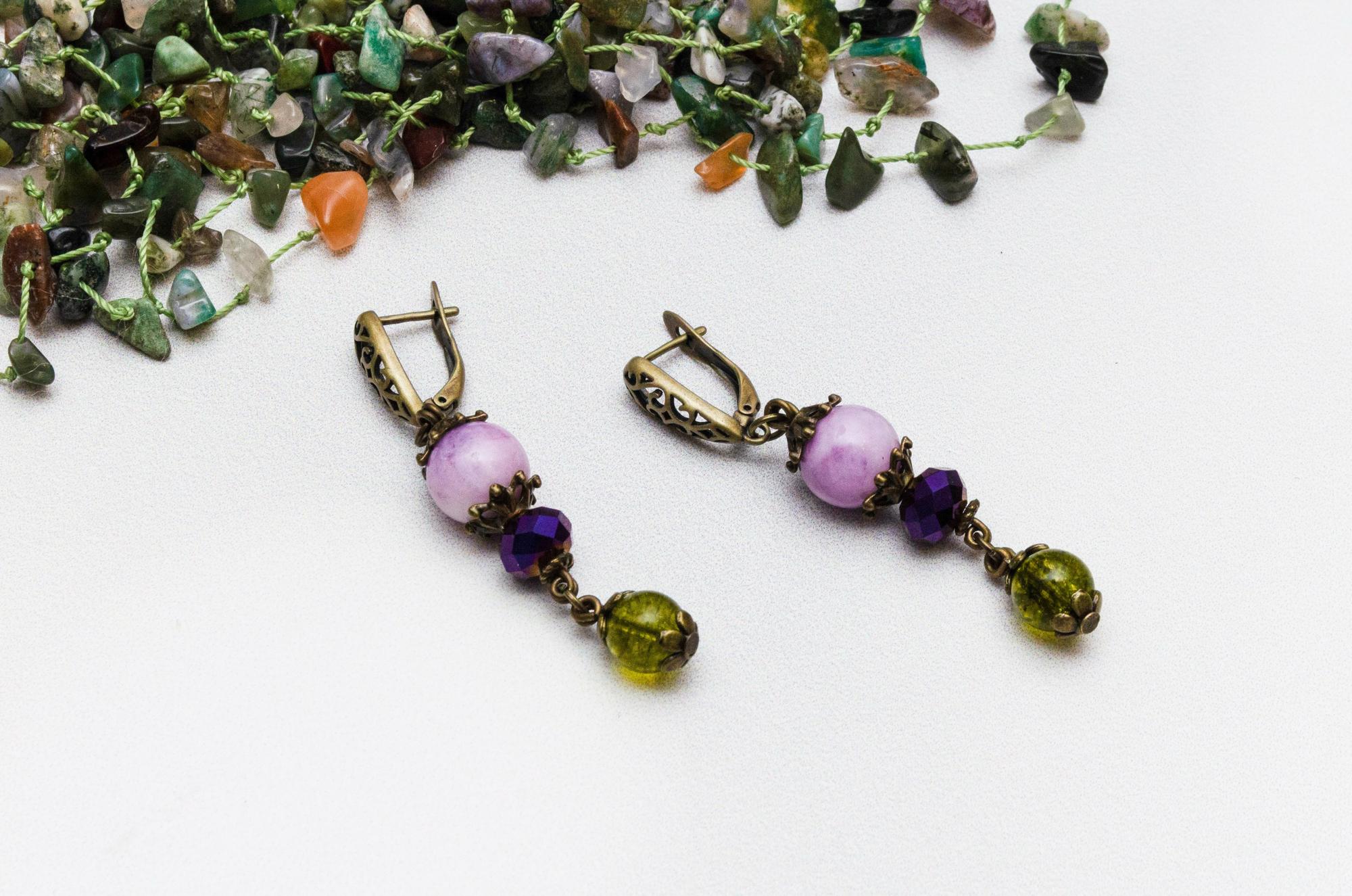 Удлиненные серьги E25L46