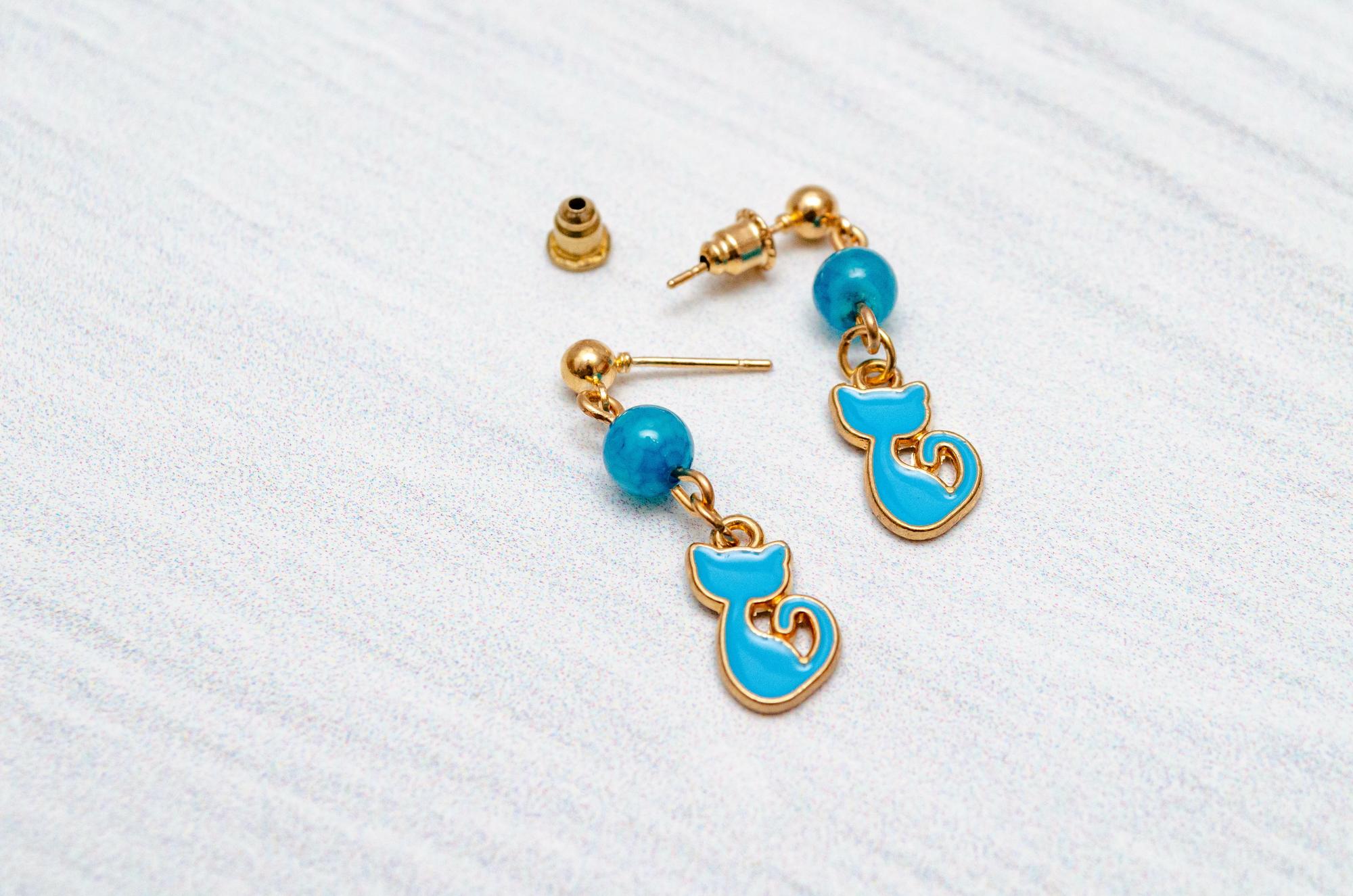 Серьги-гвоздики E23P12