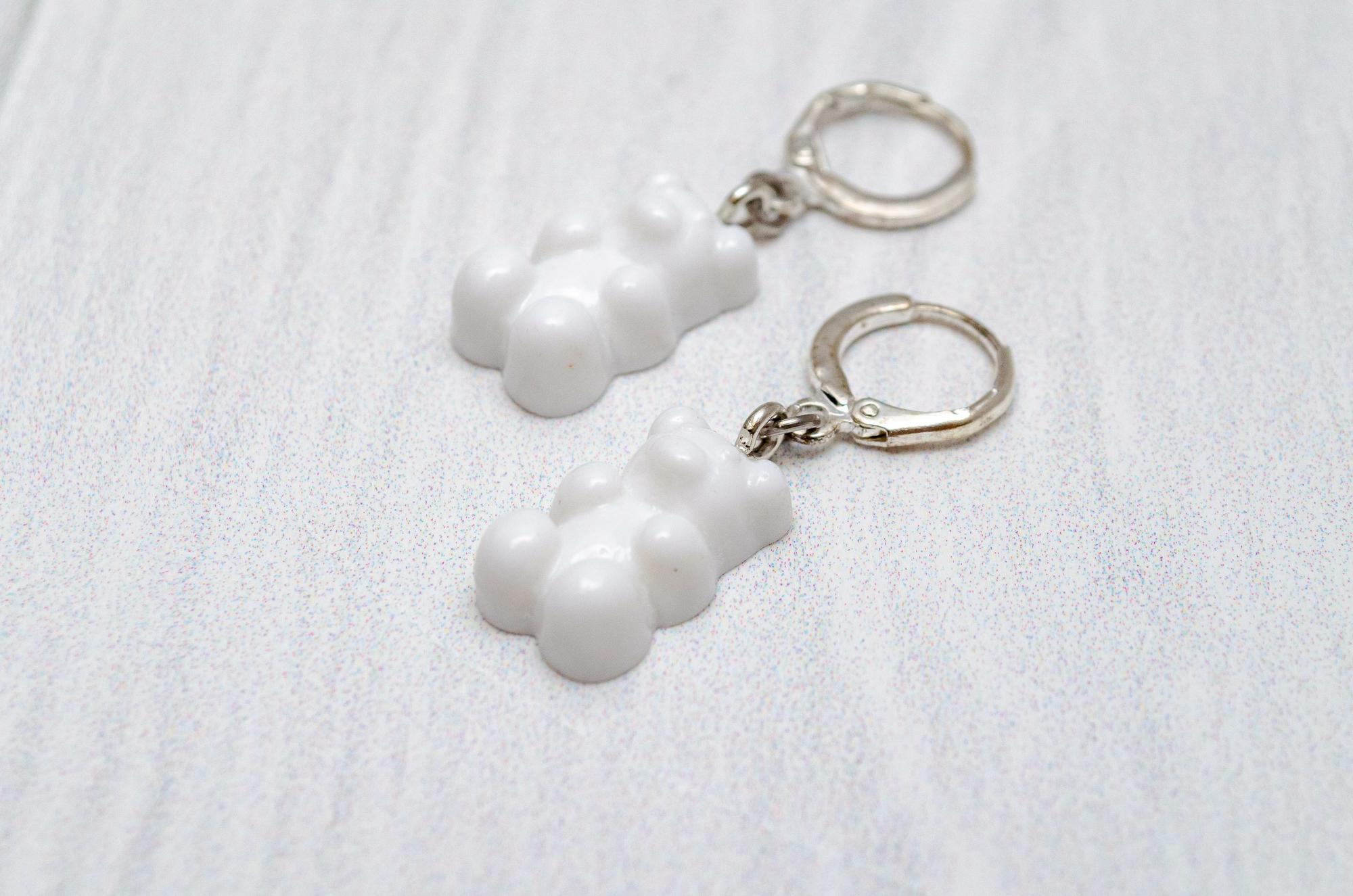 Серёжки с мишками K23E11