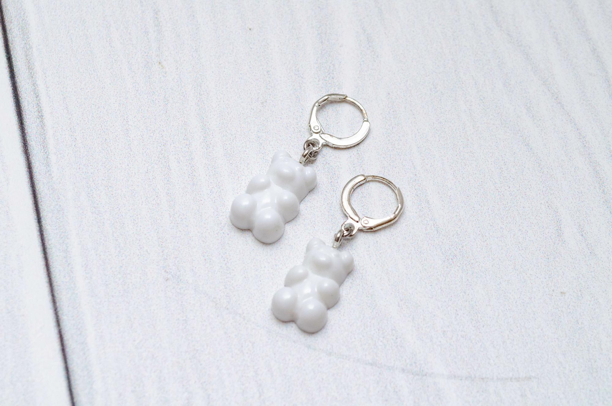 Серёжки с мишками K23E11