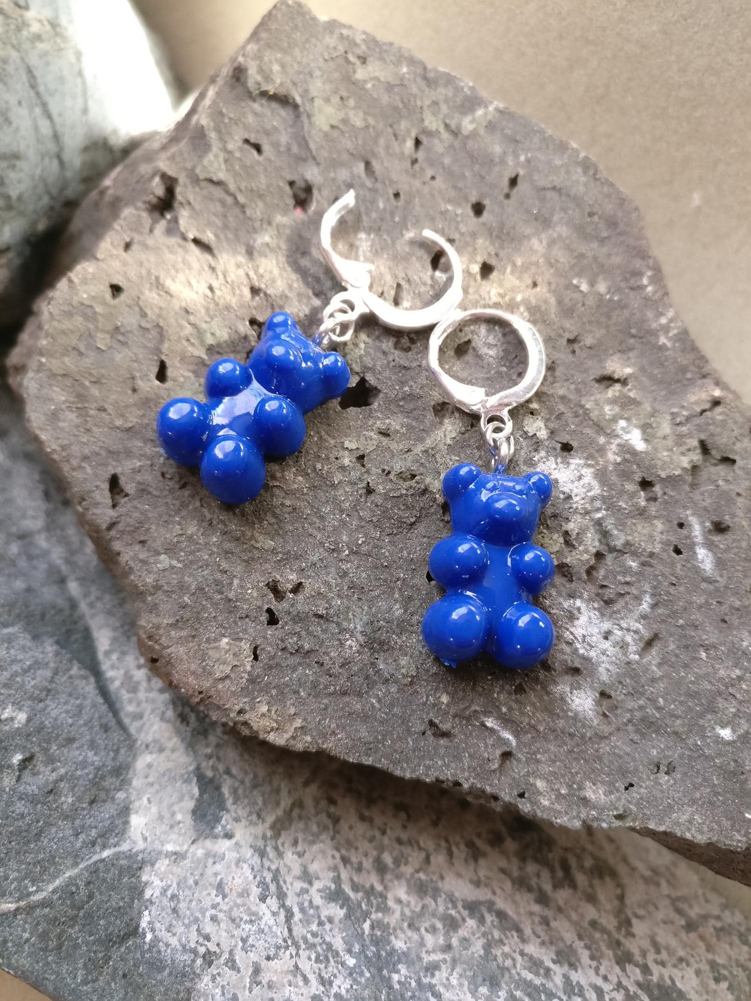 Серёжки с мишками K23E13