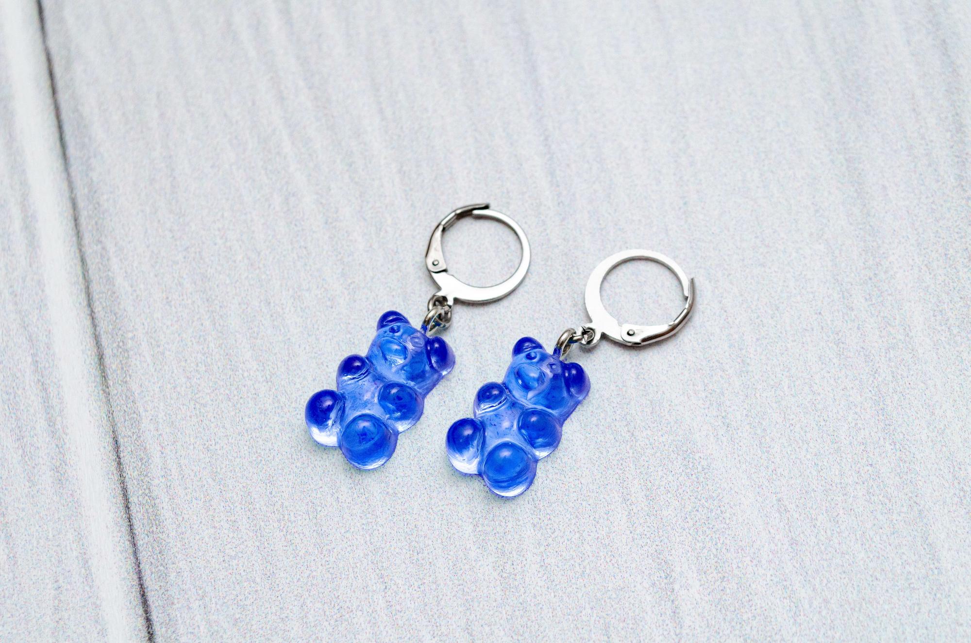 Серёжки с мишками K23E14