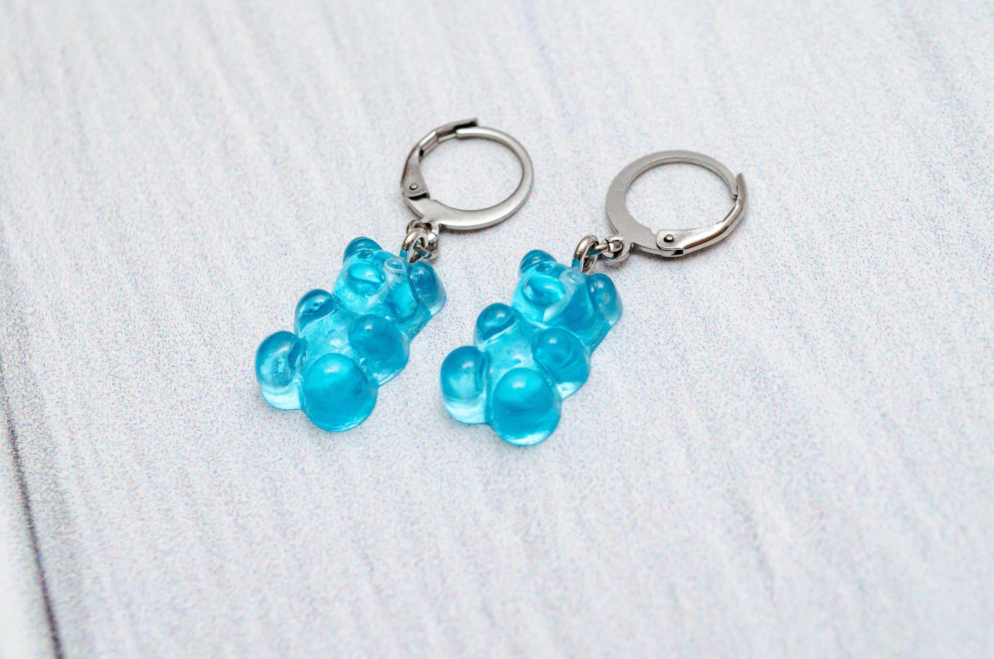 Серёжки с мишками K23E16