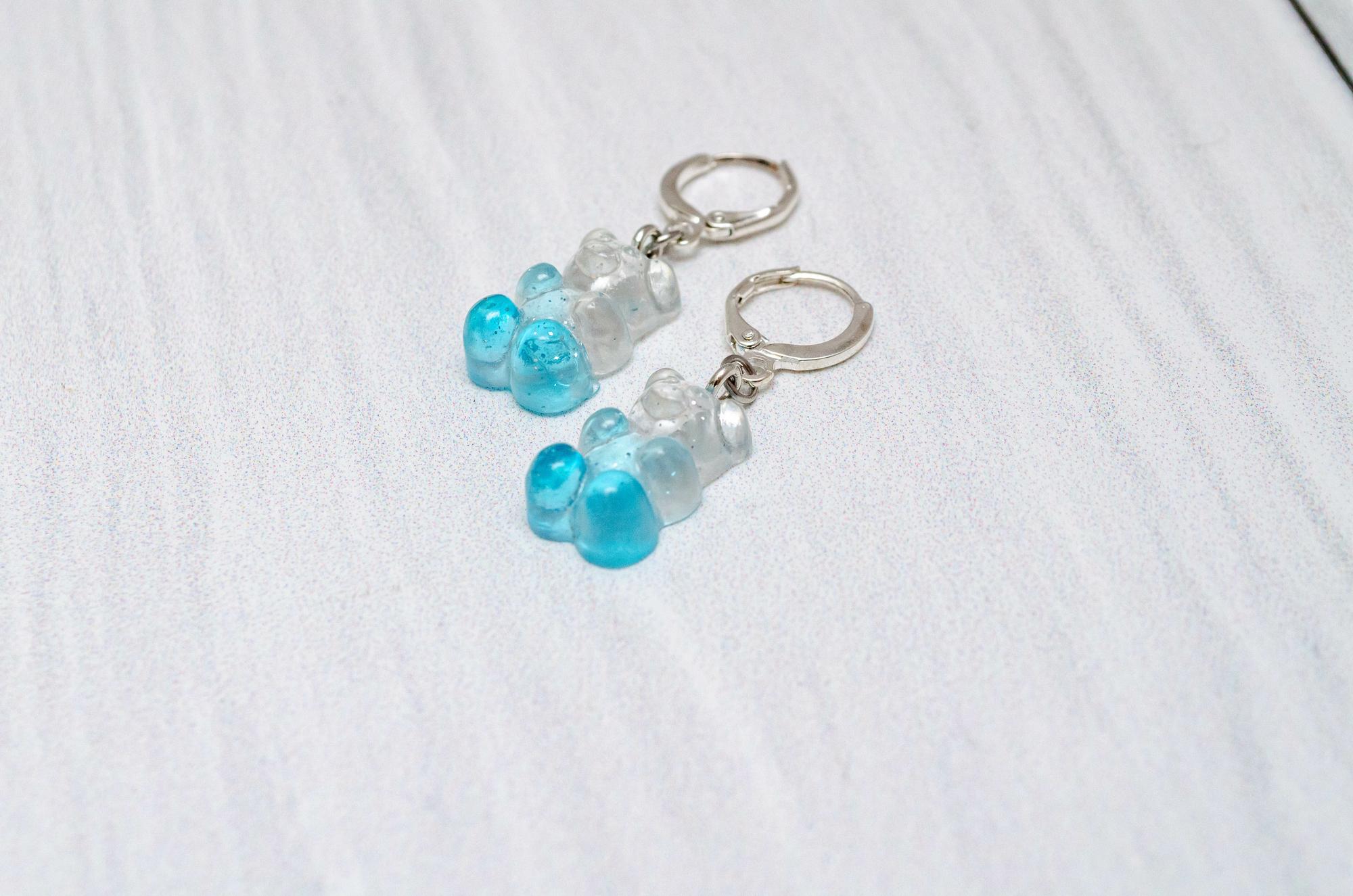 Серёжки с мишками K23E17