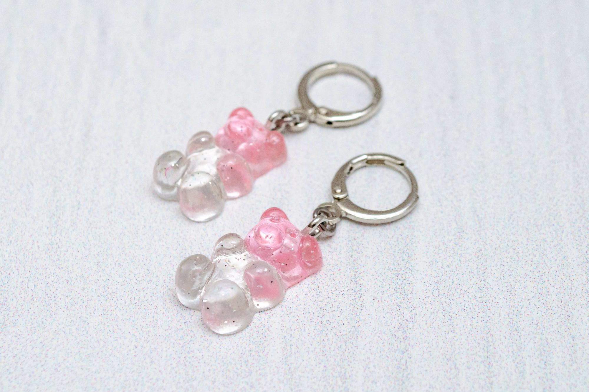 Серёжки с мишками K23E18