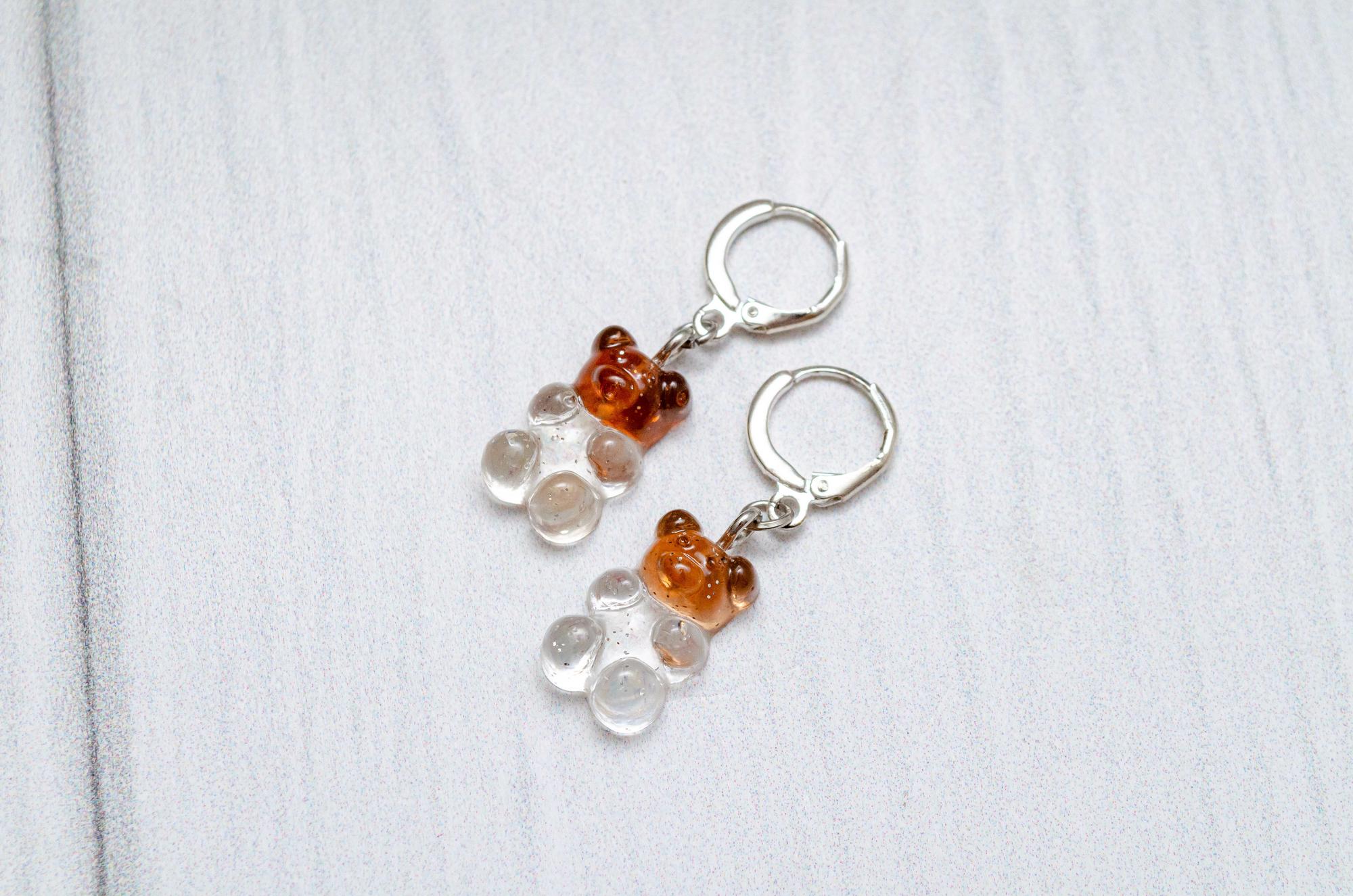 Серёжки с мишками K23E19