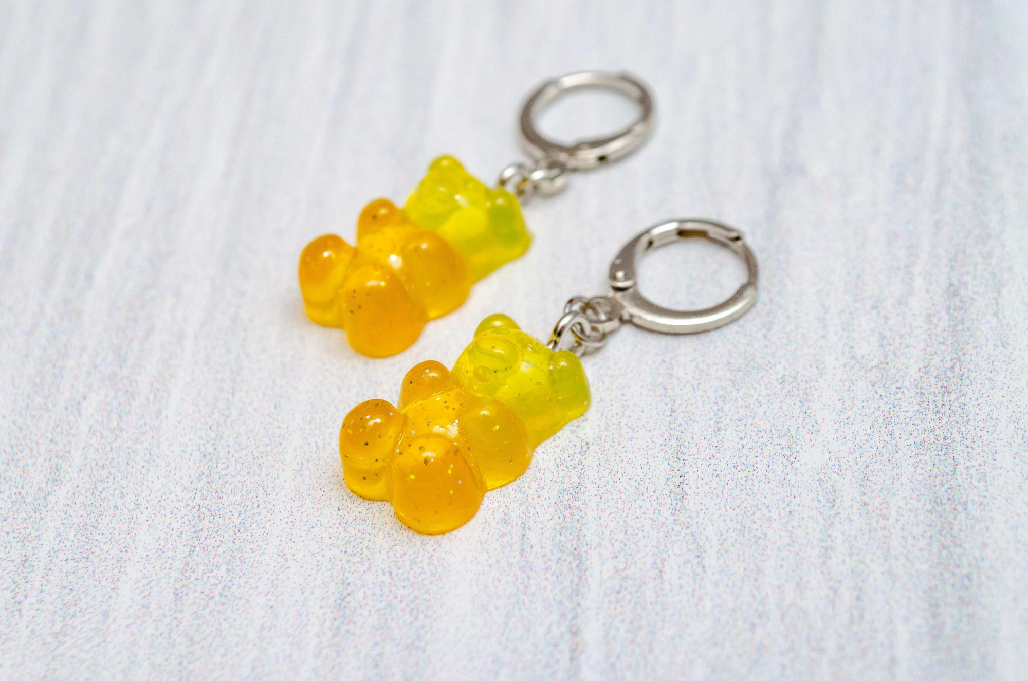 Серёжки с мишками K23E20