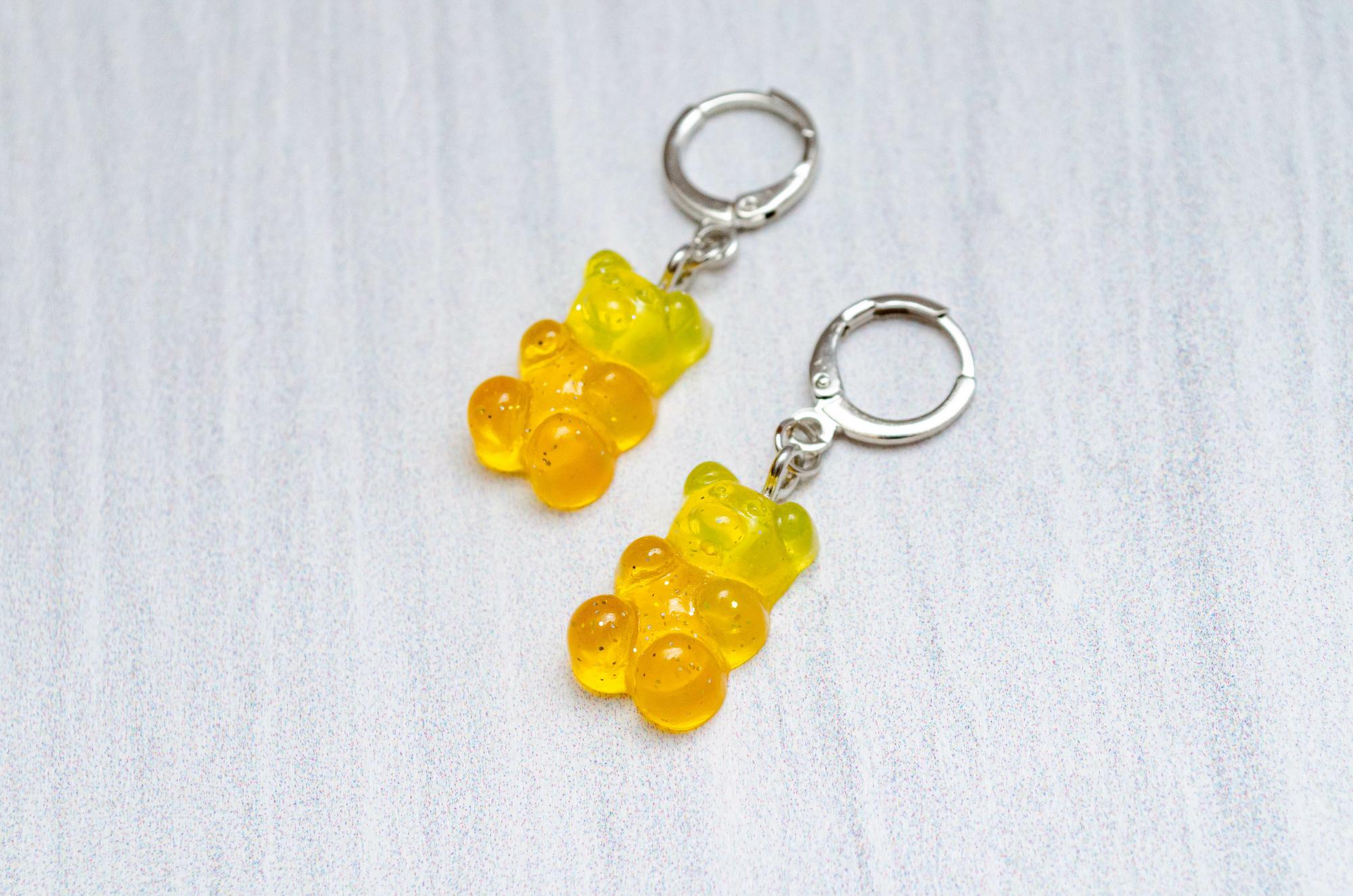 Серёжки с мишками K23E20