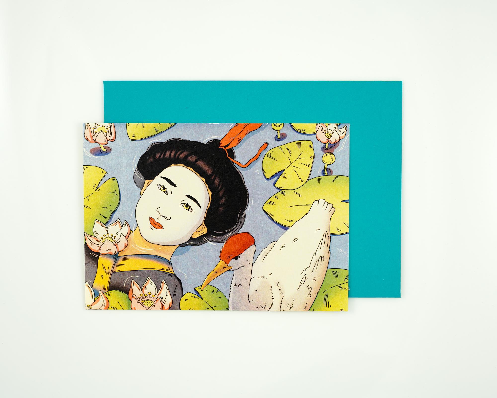 Открытка "Взгляд"