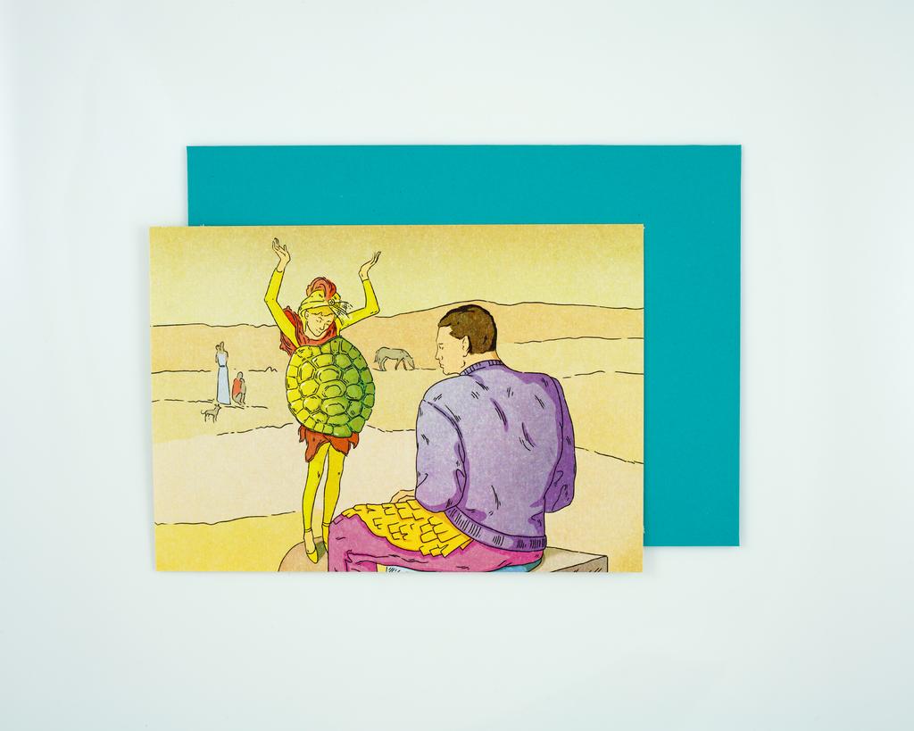 Открытка "Модель"