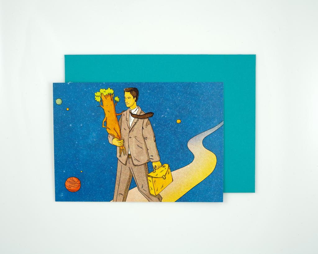 Открытка "Дерево"