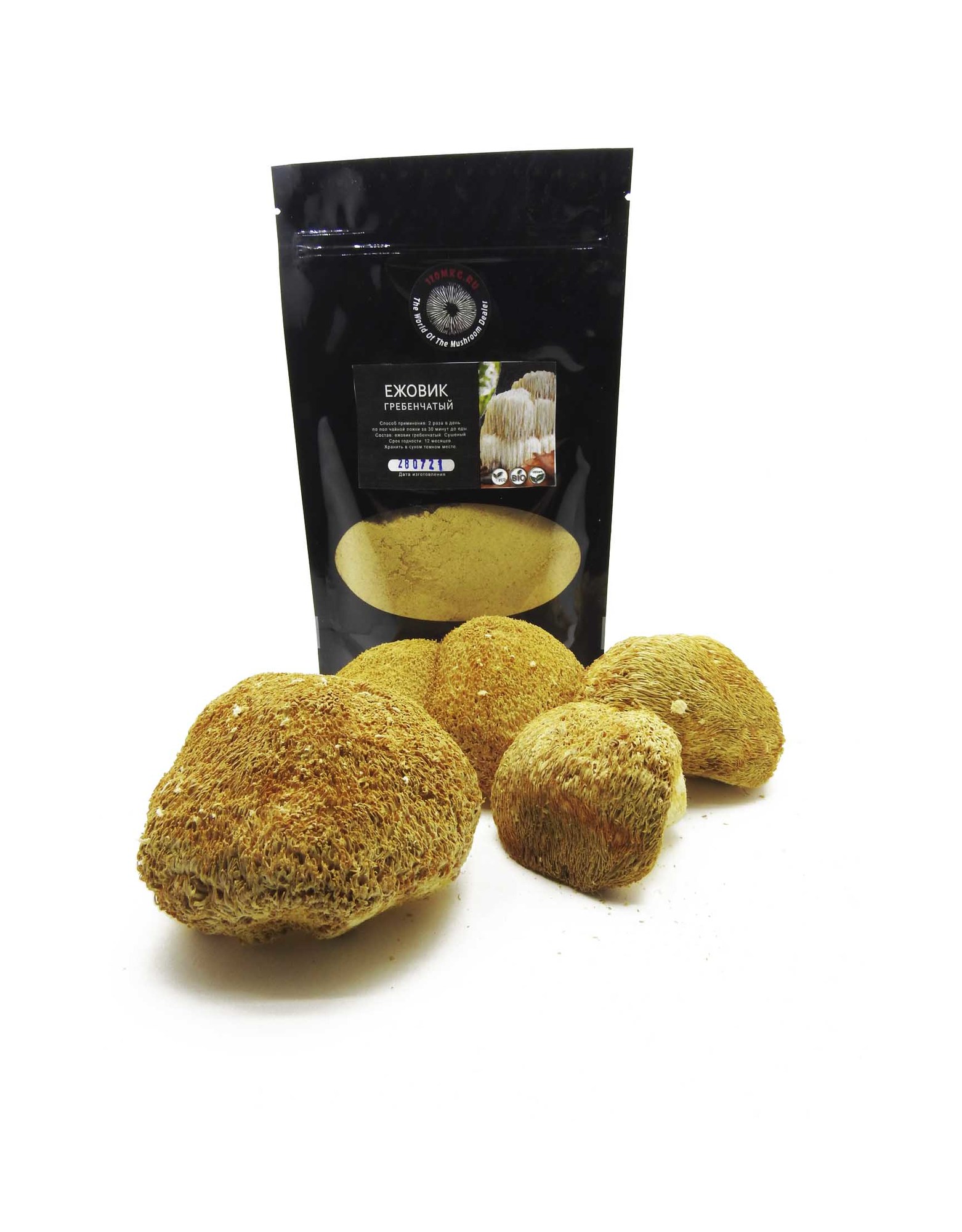 Ежовик гребенчатый порошок