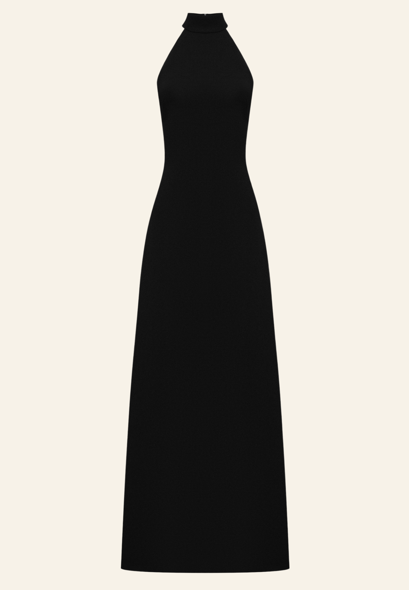 Платье макси из крепа