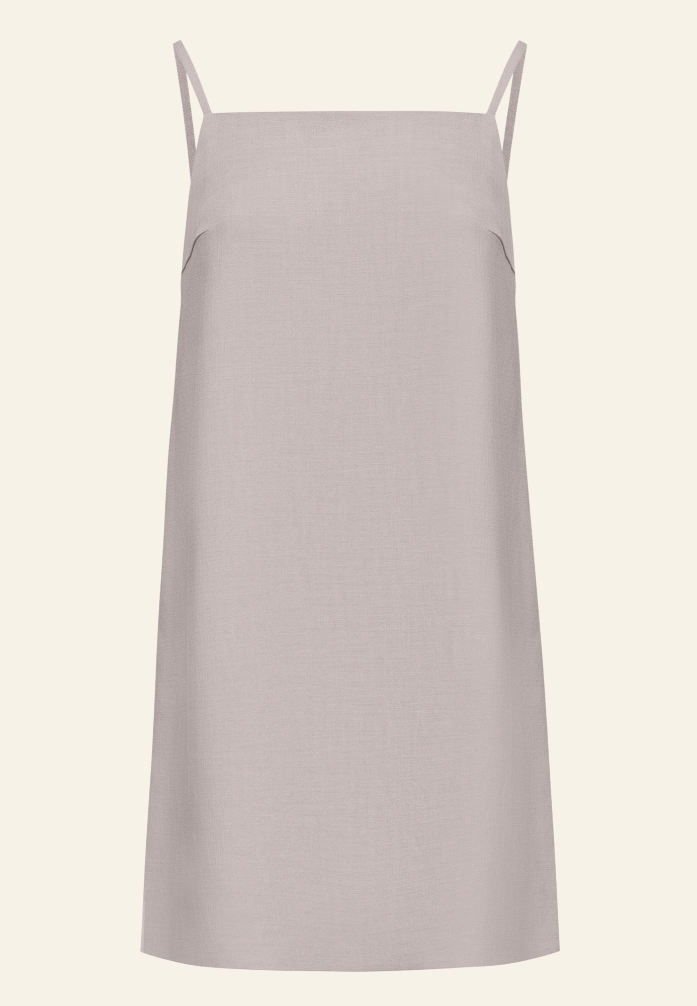 Мини-сарафан тауп