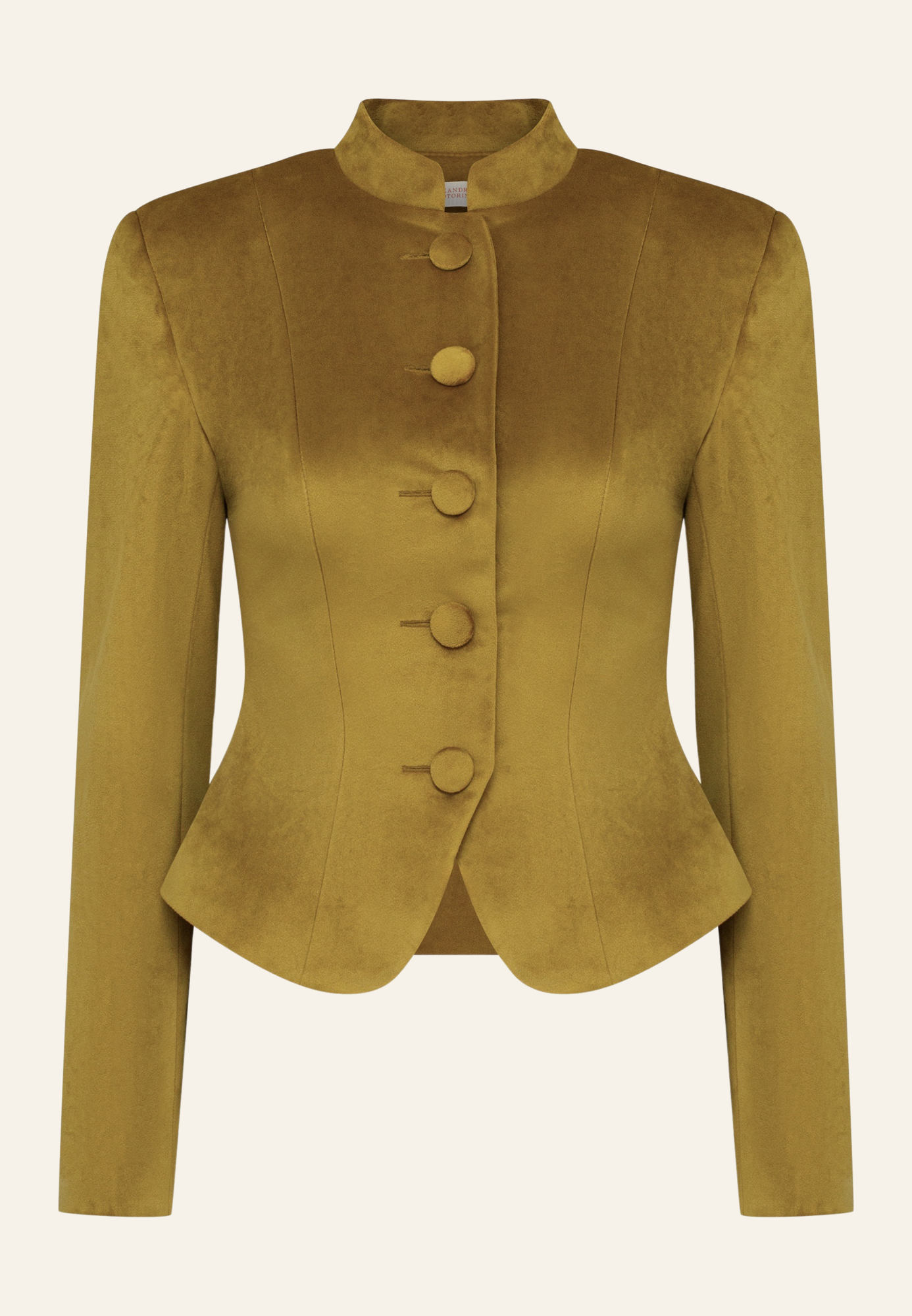 Жакет «Лорейн» в горчичном цвете