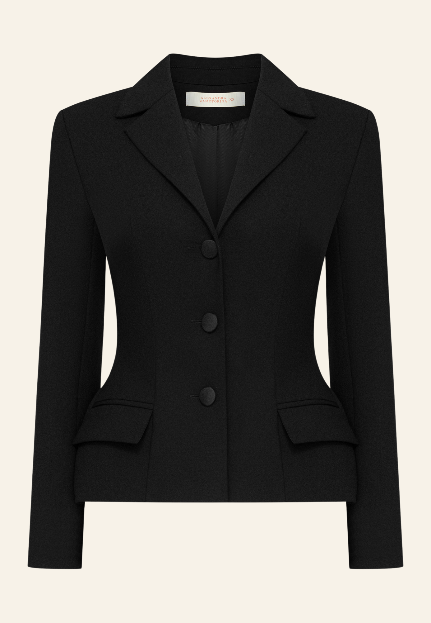 Жакет "Саманта" в черном цвете