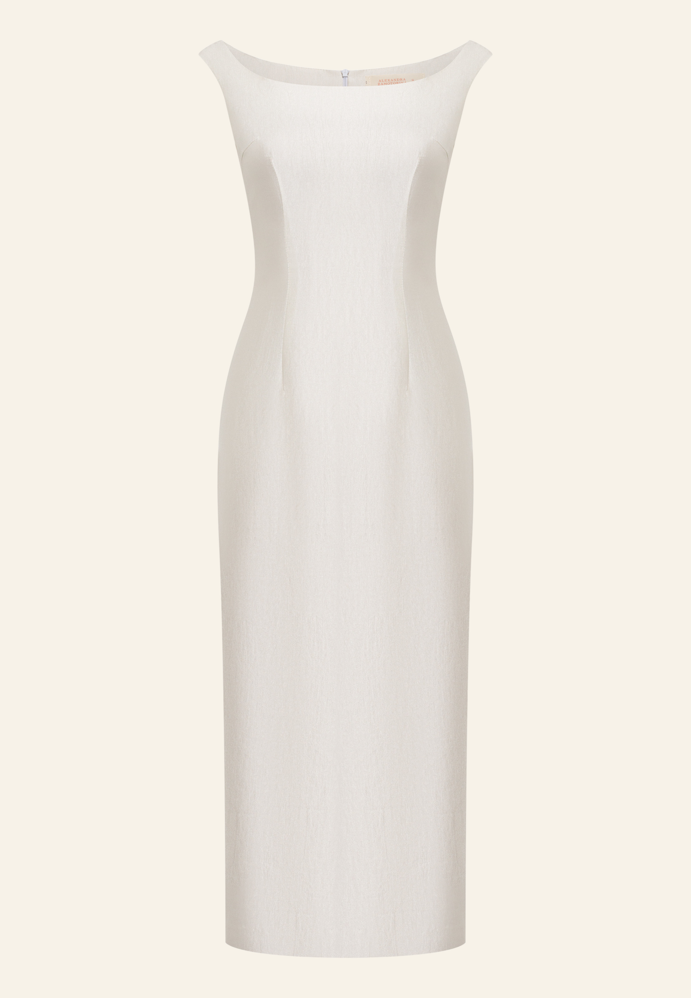 Платье-футляр «Шарлотта» айвори