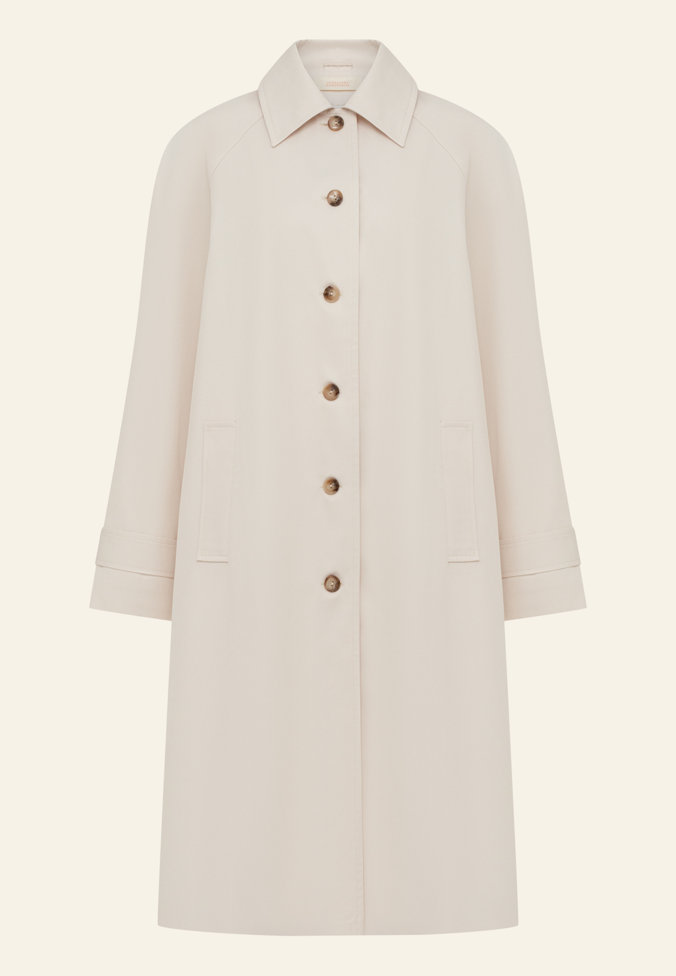 Тренч бежевый