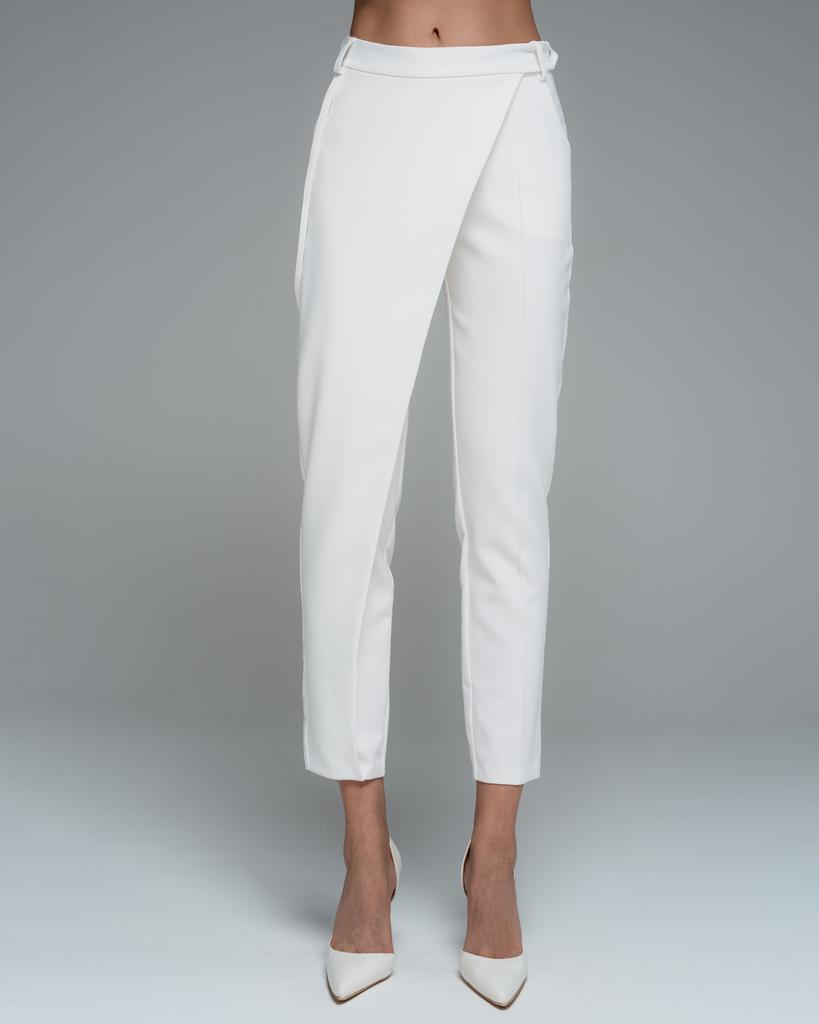 Брюки на запах (белый)