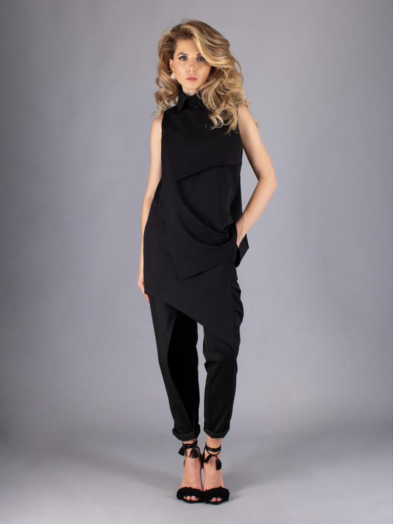 Рубашка-трансформер (черный)